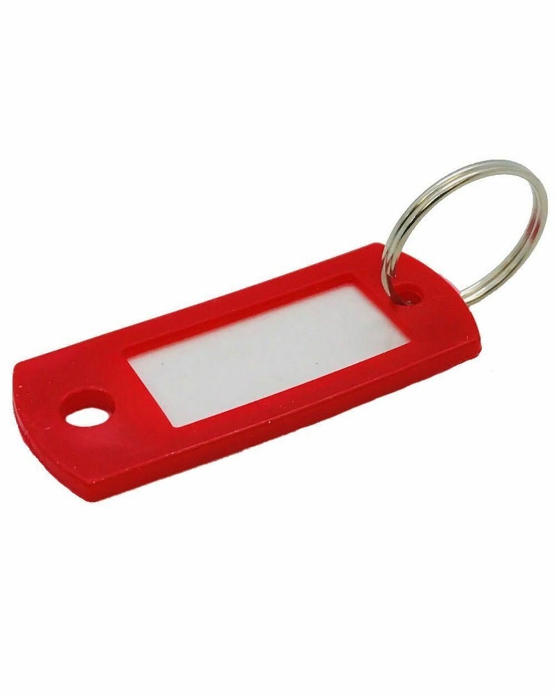 Lucky Line 16970 Key Tags, Red (50-Pack)