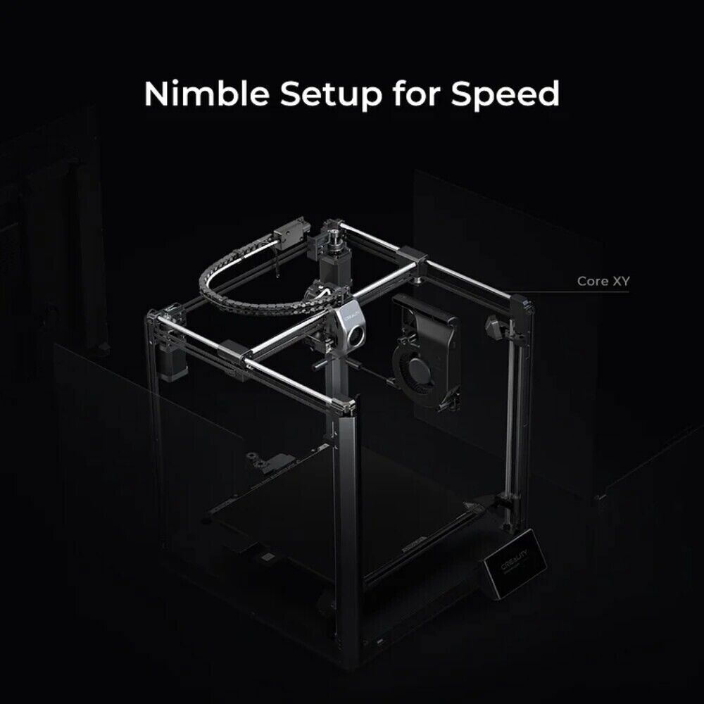 Creality K1 Max 3D Printer, 600mm/s High-Speed w/Auto Leveling Smart AI Function