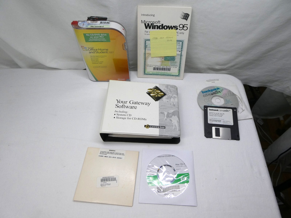 software lot windows 95 gateway folder Untested