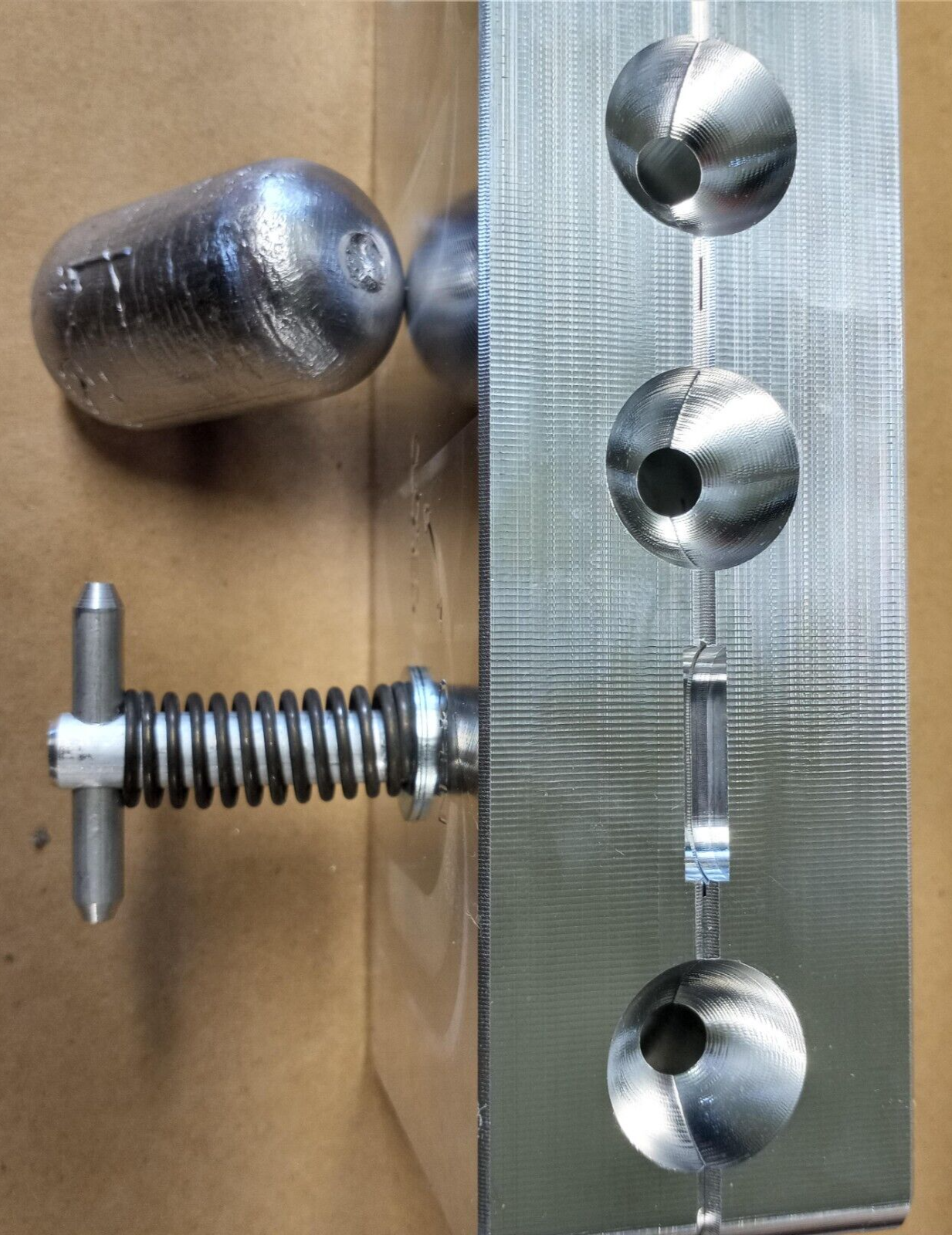 Cod Sinker / Deep Drop Weight Production Mold 1 LB ( 10 Cavity ) Aluminum CNC