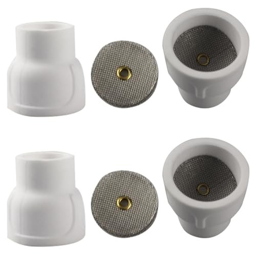 #12 Ceramic (4-Pack) White TIG Welding Cup 4PCS