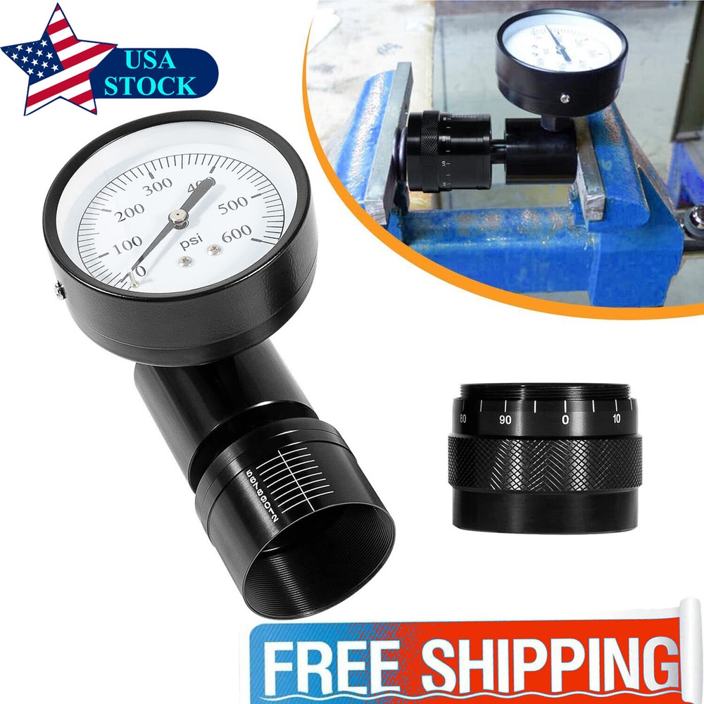 66841 Mini Valve Spring Tester Micrometer Spring Checker for Vise Arbor Press