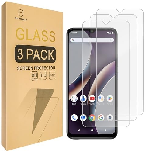 Screen Protector compatible with BLU C9 [Tempered Glass] [3-PACK] [Japan