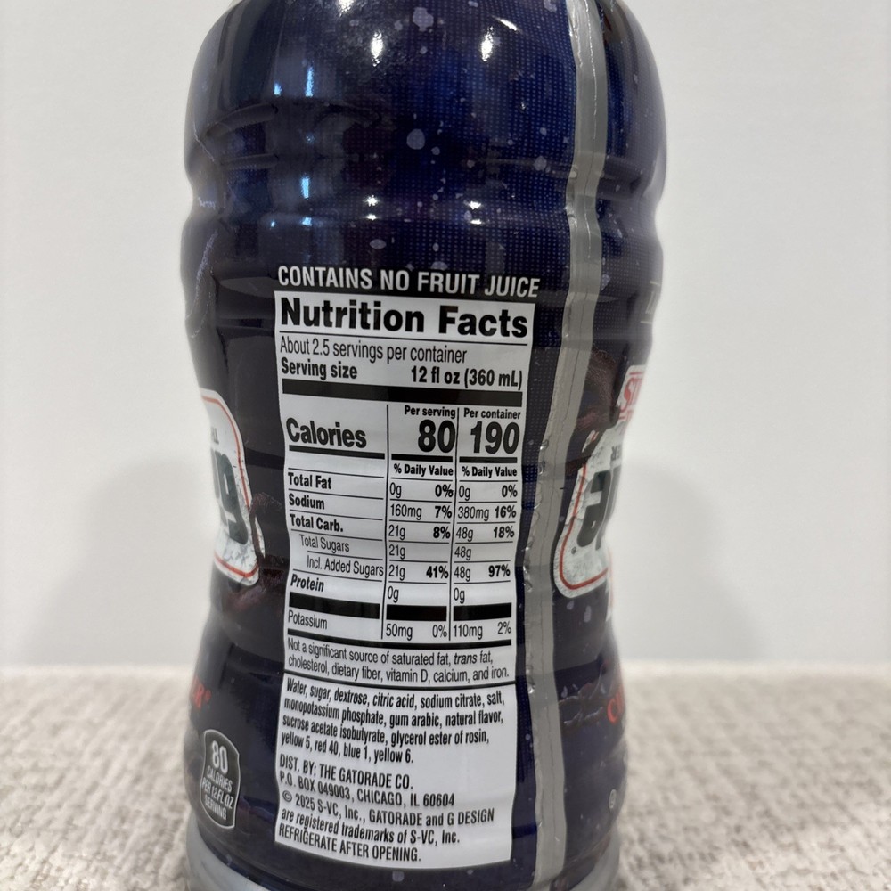 Stranger Things Gatorade Limited Edition Upside Down Citrus Cooler UNOPENED