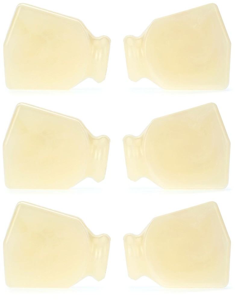Grover Keystone Buttons - Yellow, 6-pack