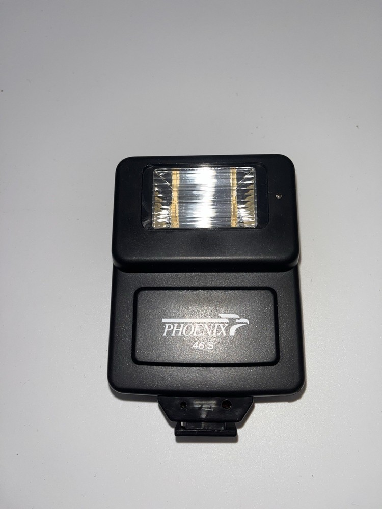 Phoenix 46S Manual Slave Flash Camera Electronic Flash Tested