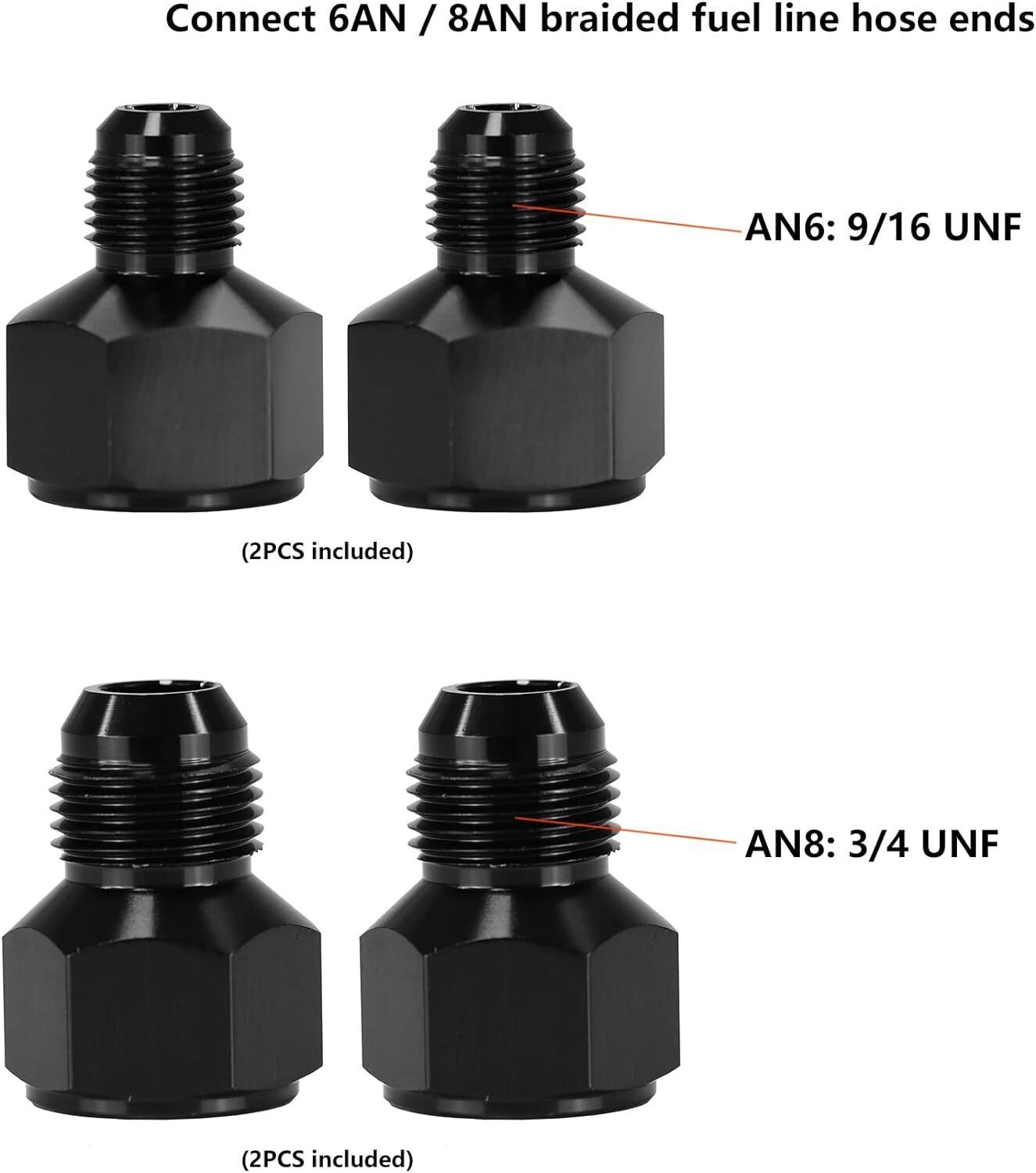 New 10 Row 10AN Aluminium Engine Transmission Oil Cooler Kit w/ 6AN 8AN Adapter