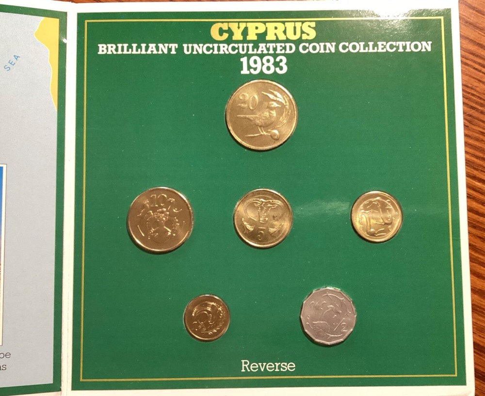 Cyprus 1983 Official Mint Set (Royal Mint)
