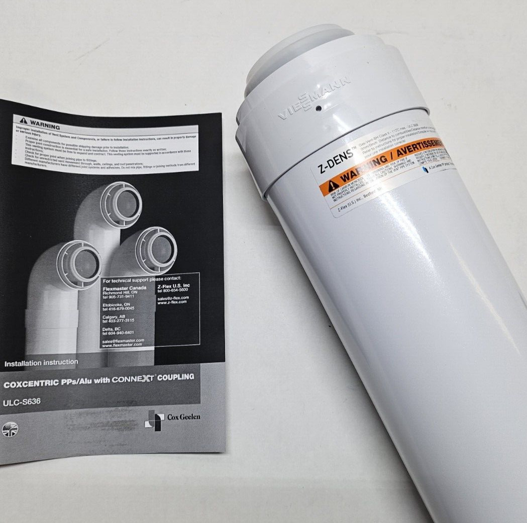 Viessmann 7664 140 Flue Straight Pipe 60/100