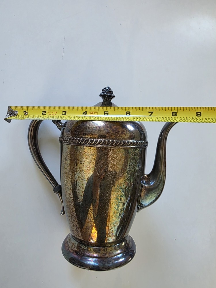 Wm Rogers Silver-Plated Coffee Pot