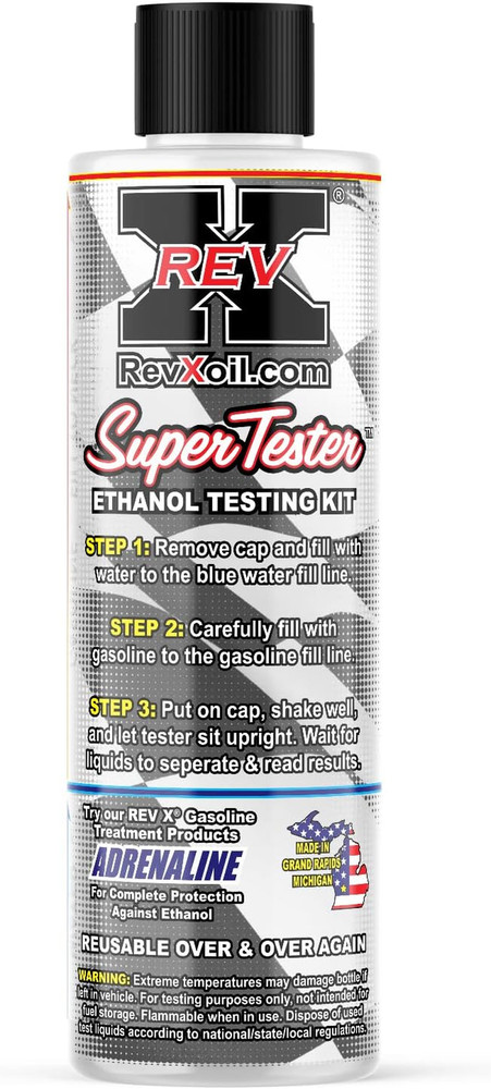 REV X E85 Super Tester - Reusable Gasoline Ethanol Testing Kit