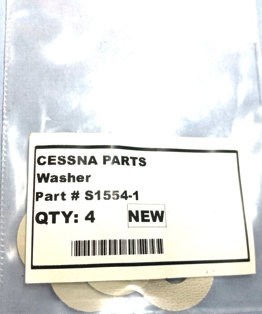 CESSNA P/N S1554-1 WASHERS (4/PACK)