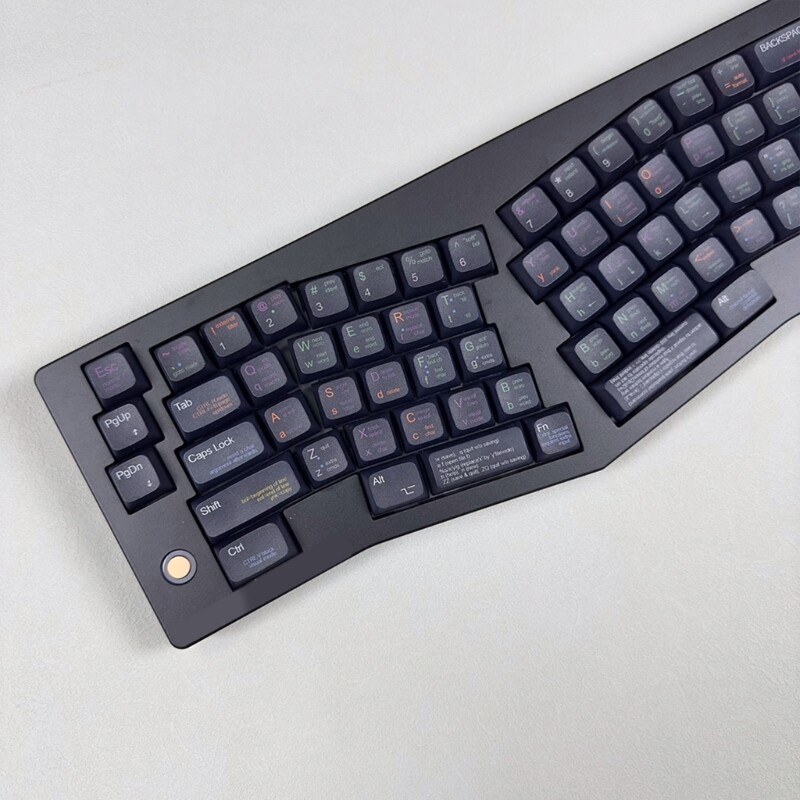 XDA Height Gaming Keyboard Keycaps 128PCS for Programmer Mechanical Keyboards