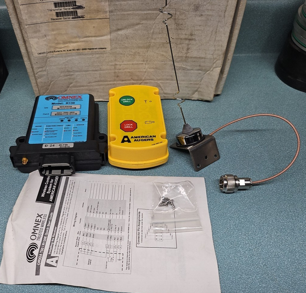 OMNEX    T50 / R130E   WIRELESS CONTROL SYSTEM