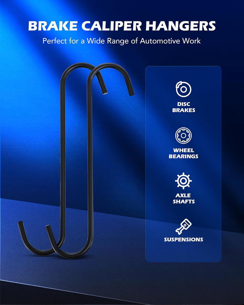 24Pc Brake Caliper Compression Tool Set with Storage Case