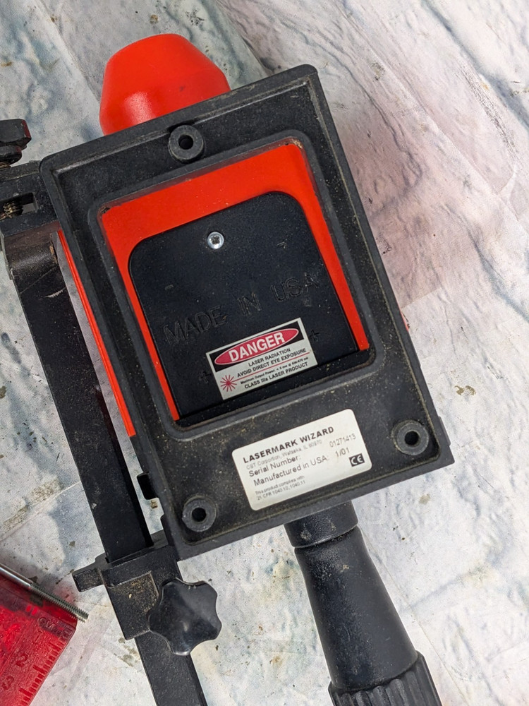 HIGH PRECISION RUGGED Lasermark Wizard w/ attachment a6