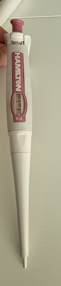 Hamilton Adjustable Volume Softgrip Pipette 1-10uL