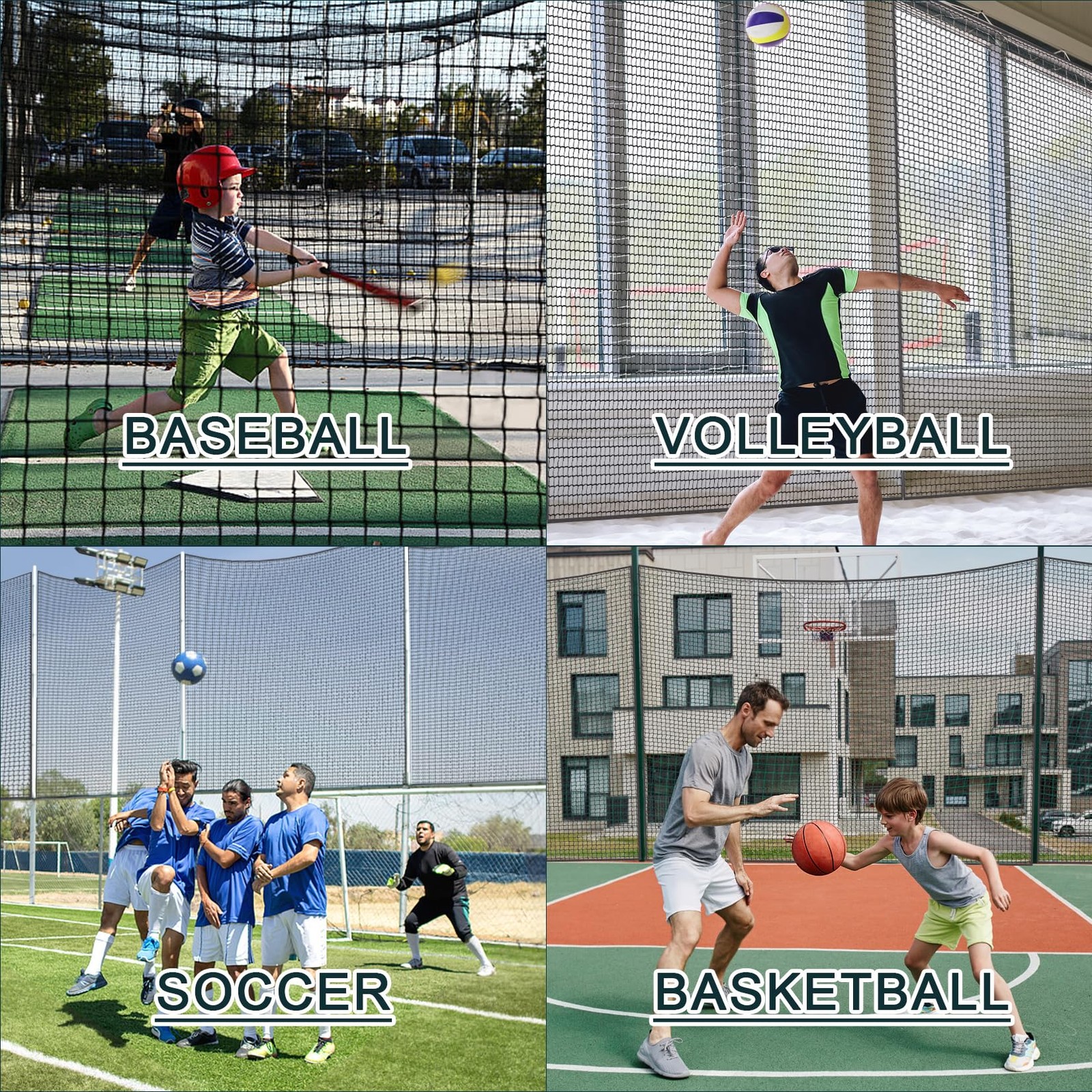 Golf Netting 10x20Ft Heavy Duty Golf Hitting Net for Garage Practice, Golf Ba...