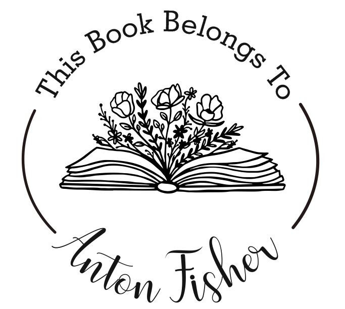 Custom Ex Libris Embosser Custom Embossing Stamp - Ex Libris Embossing Seal