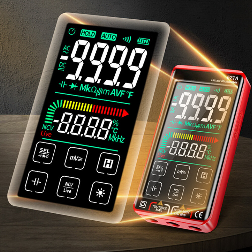 621A Screen Rechargeable Smart Multimeter Large Digital Multimeter