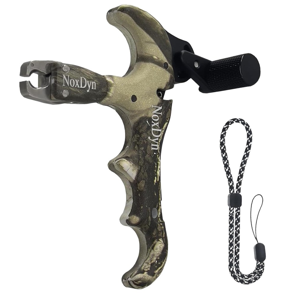 Archery Release 360° Rotatable Thumb Release for Compound Bow Camouflage