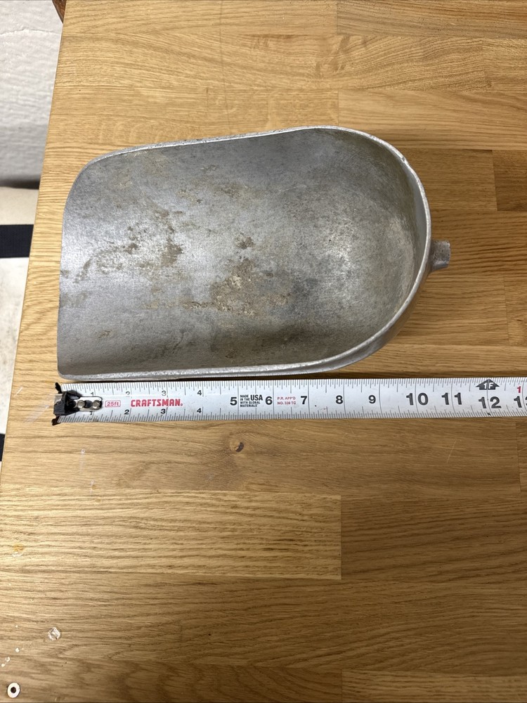 Vintage Aluminum Scoop