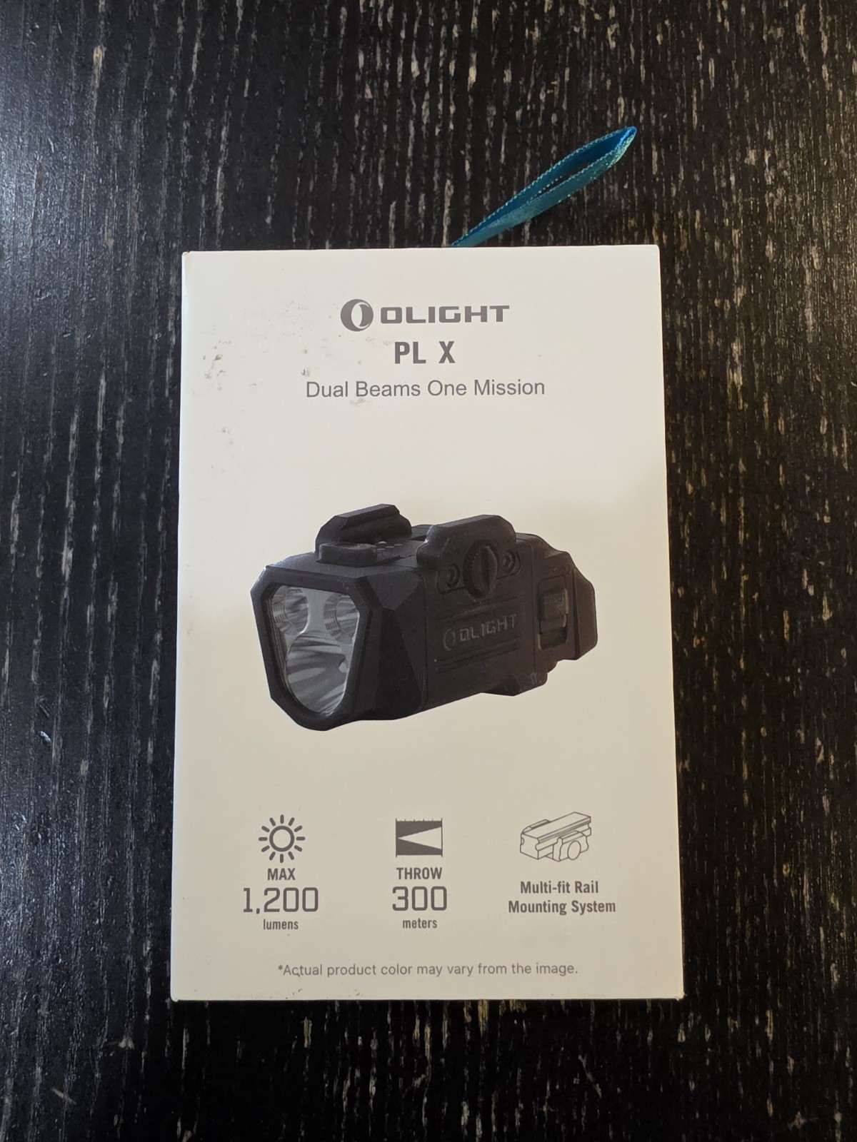 Olight PL X Tactical Weapon Light, 1200 Lumens, Dual Beams, Floodlight/Spotlight