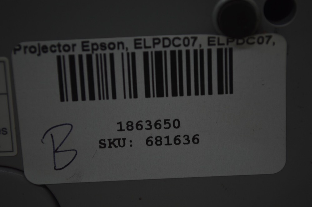 EPSON ELPDC07 Digital Document HD Camera Portable Visualizer