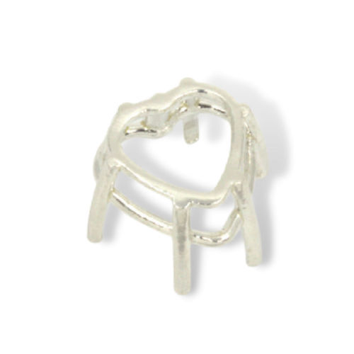 Heart Pre-notched Head Mounting