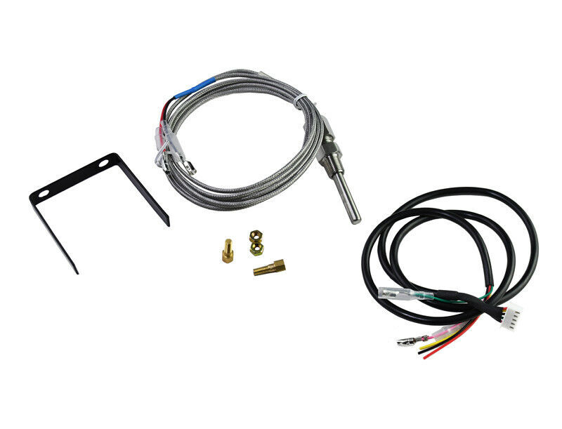 2" 52mm Exhaust Gas Temp Gauge LED Pointer Temperature Meter Kit With Sensor ABS