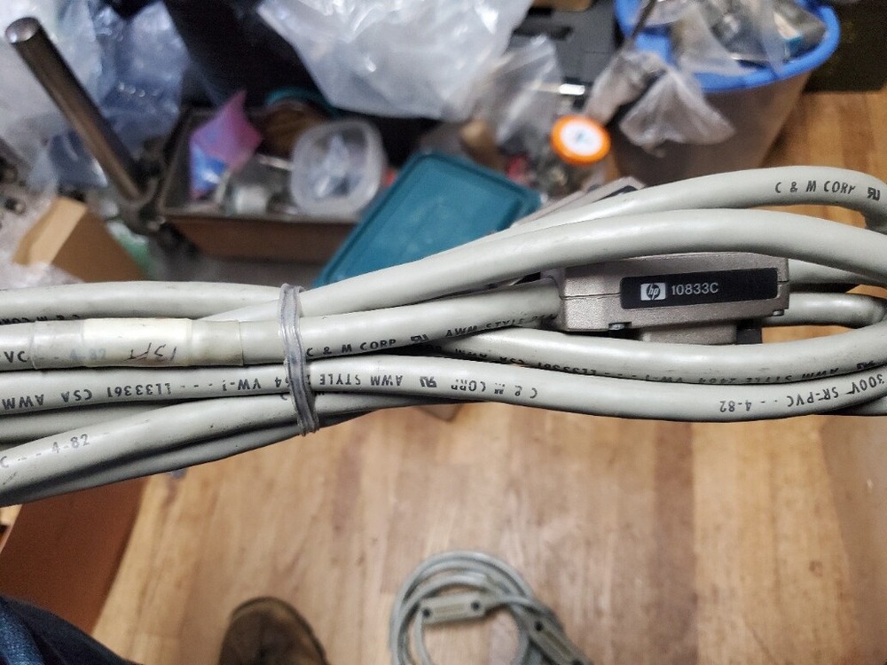 HP GPIB Cable 10833b Hewlett Packard 2m long