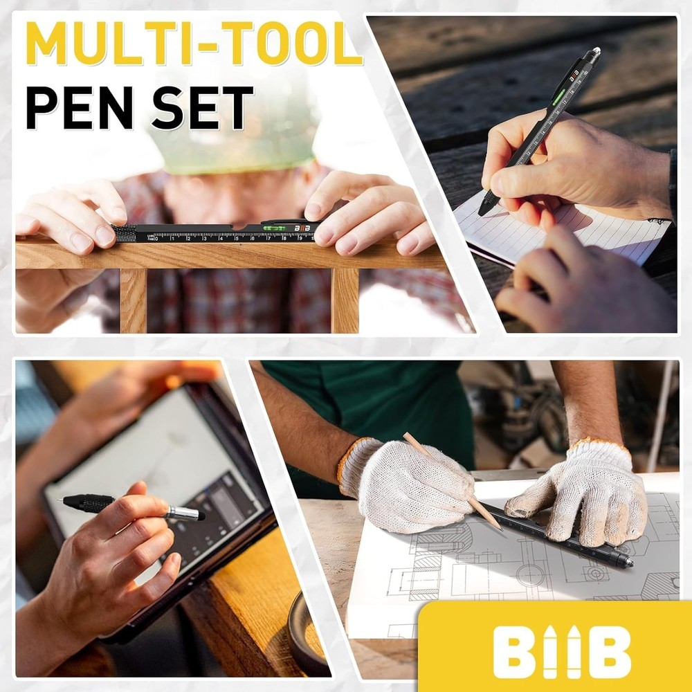 Easter 9-in-1 Multitool Pen: Unique Gift for Dad, Husband & Men with Style
