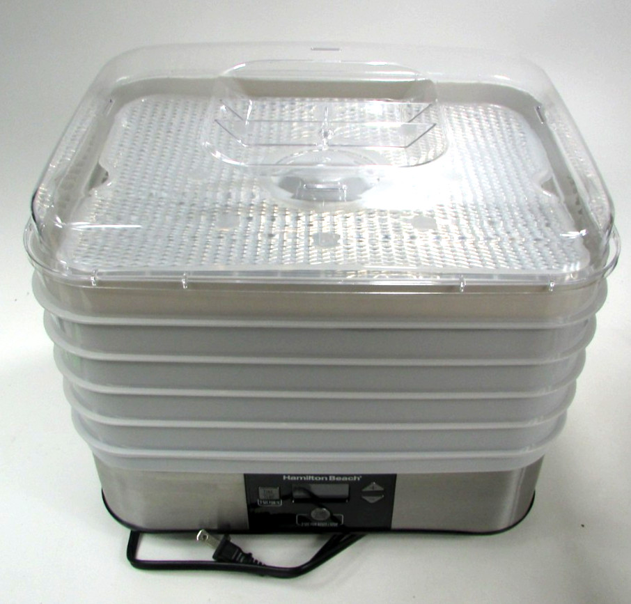 Hamilton Beach Digital Food Dehydrator 32100A 5 Trays 5 Settings / Open-Box
