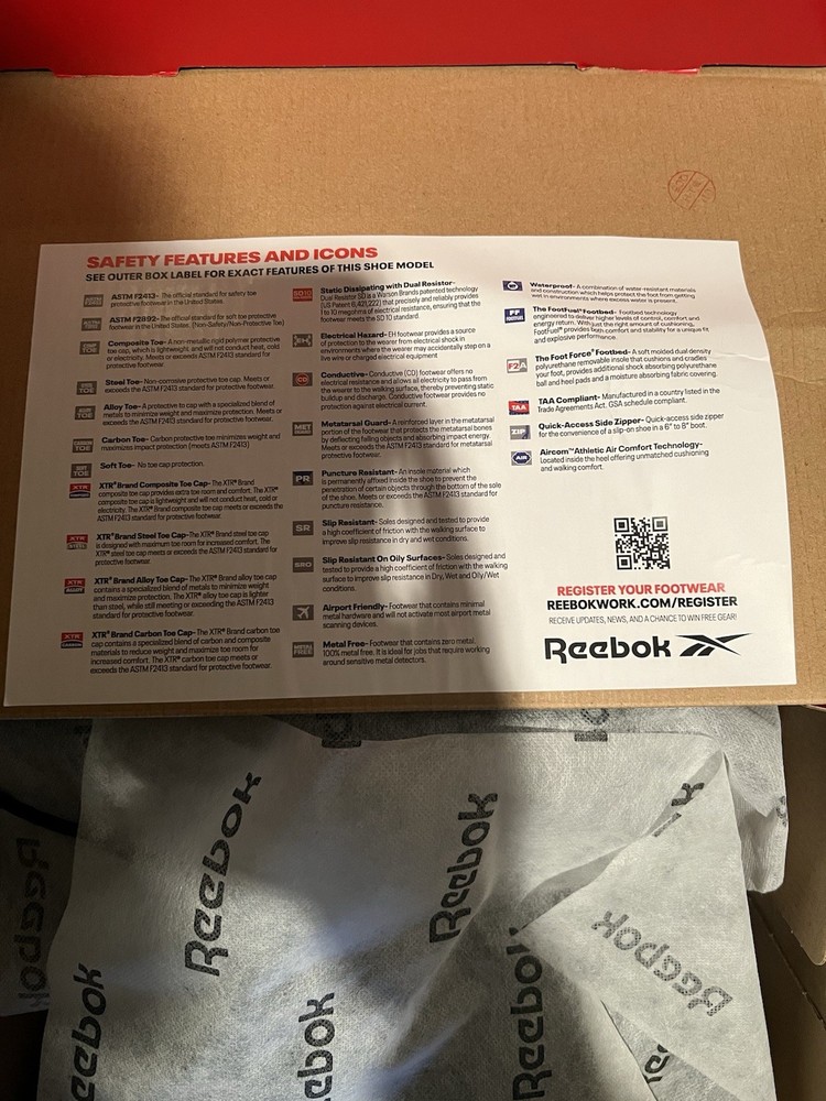 Reebok Jorie Work Sneaker