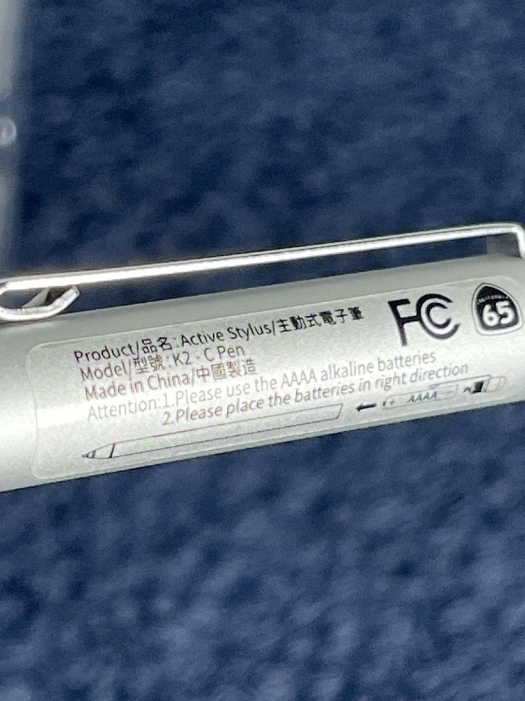 K2-C Pen Surface Pen Active Stylus Silver