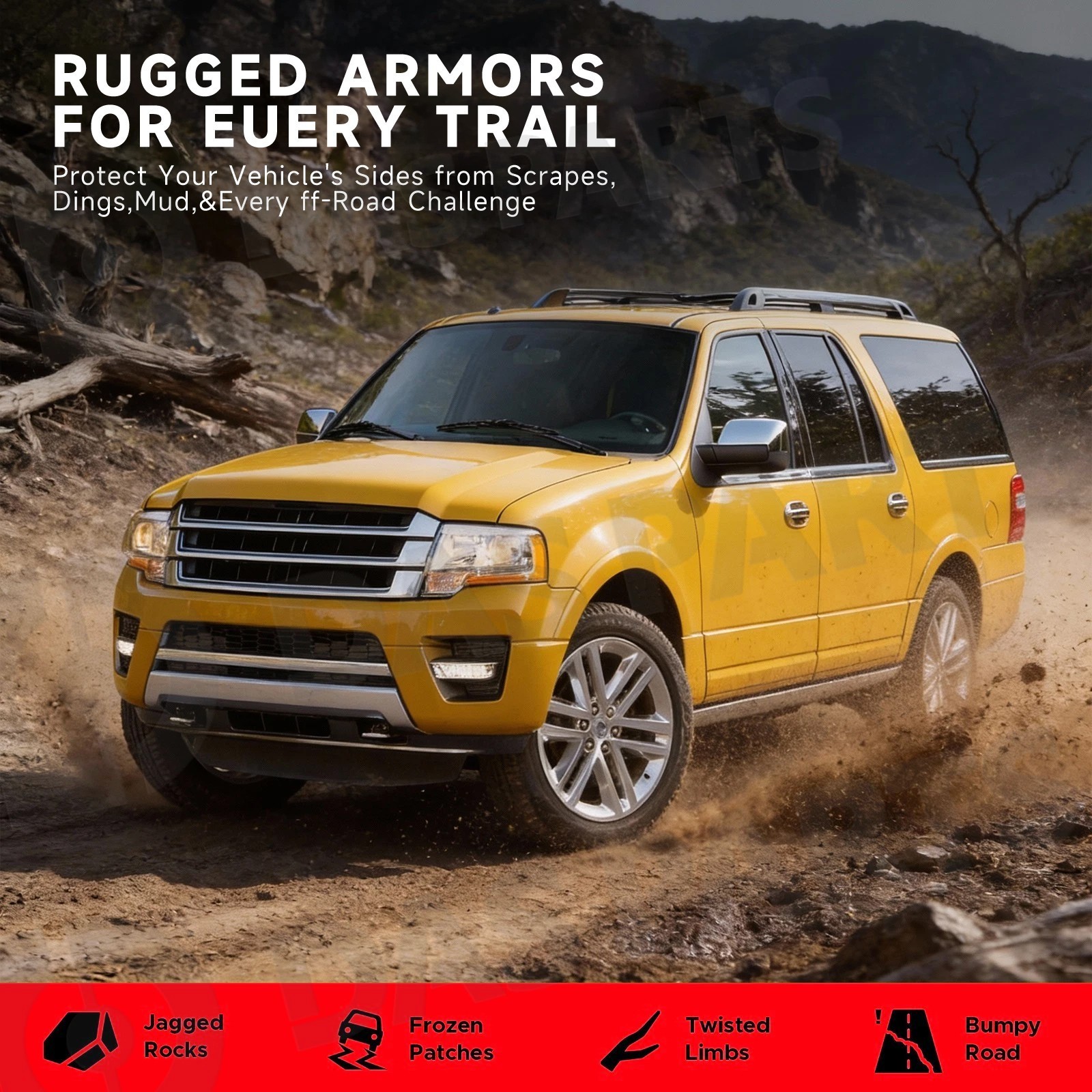 Outer Rocker Panels For 2003-2017 Ford Expedition Factory Style Left & Right