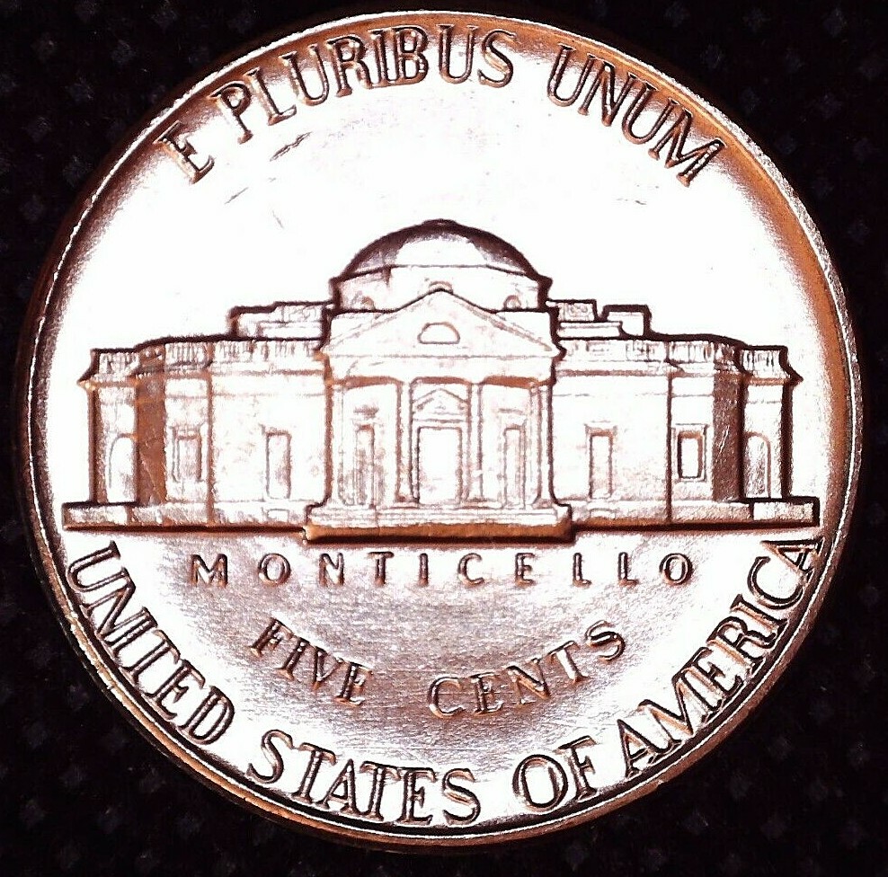 1981-D Jefferson Nickel Uncirculated Denver Mint 80% Full Steps