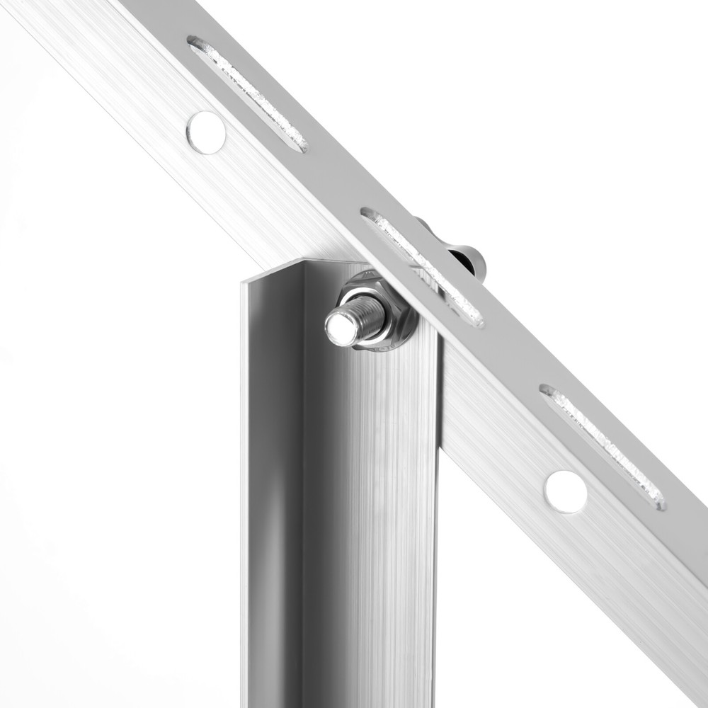 2pcs 45"Adjustable Solar Panel Tilt Mount Brackets RV Flat Surface Mounting Set