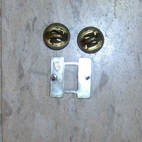 Collar Bar Pin WW2 silver genuine