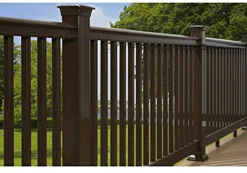 Fiberon Composite Deck Balusters -Square -Chestnut Brown - 33.5" -774157 -5 pack