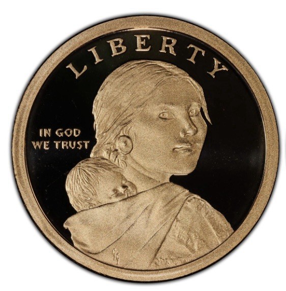 2016 S Proof Sacagawea Native American Dollar - Code Talkers X-733