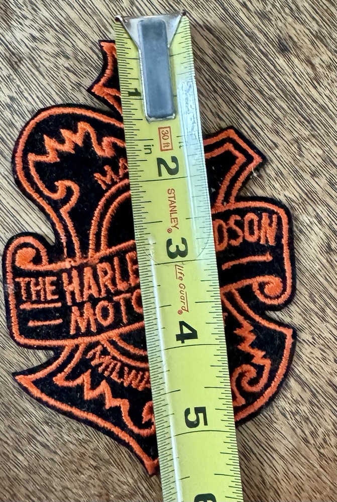 Vtg HARLEY DAVIDSON Motorcycle OAK LEAF Patch 5.5”