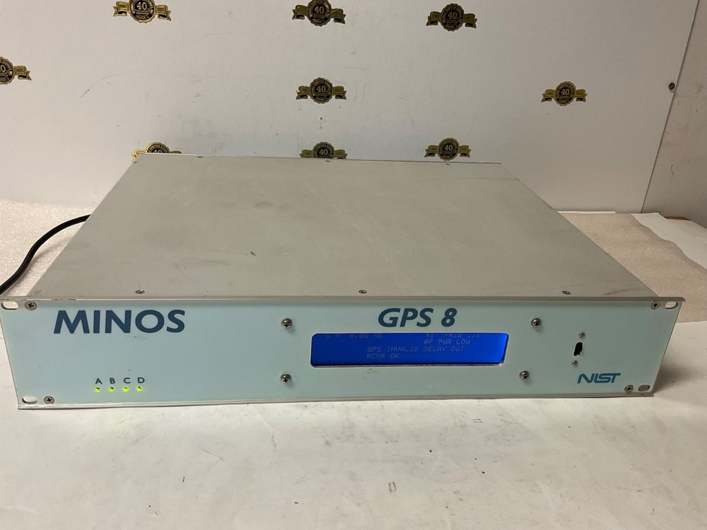 NIST MINOS GPS 8 Time Base Corrector Server rack mount unit