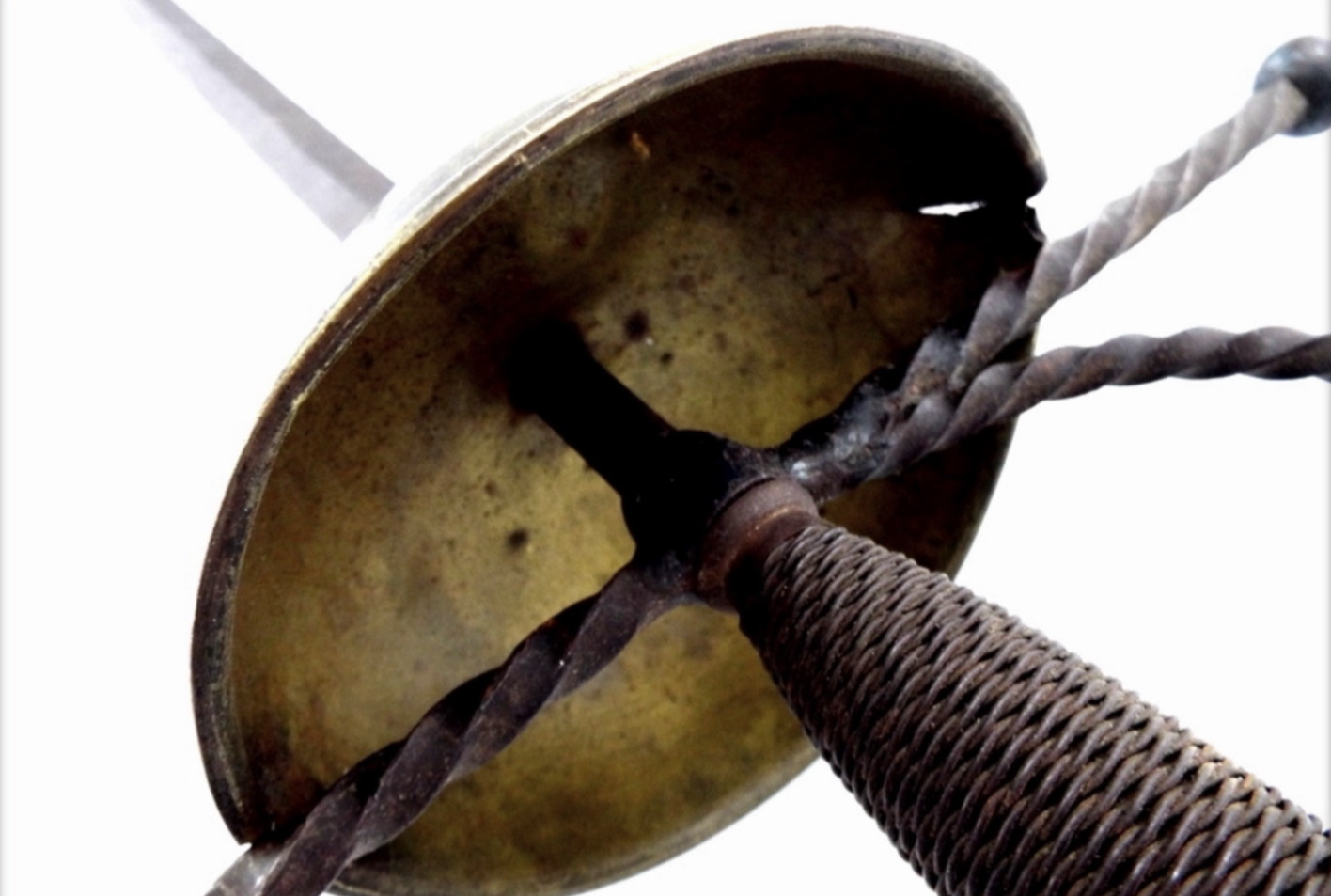 Antique Spanish Colonial Cuphilt Rapier sword 1700’s Pirates Buccaneer Battle