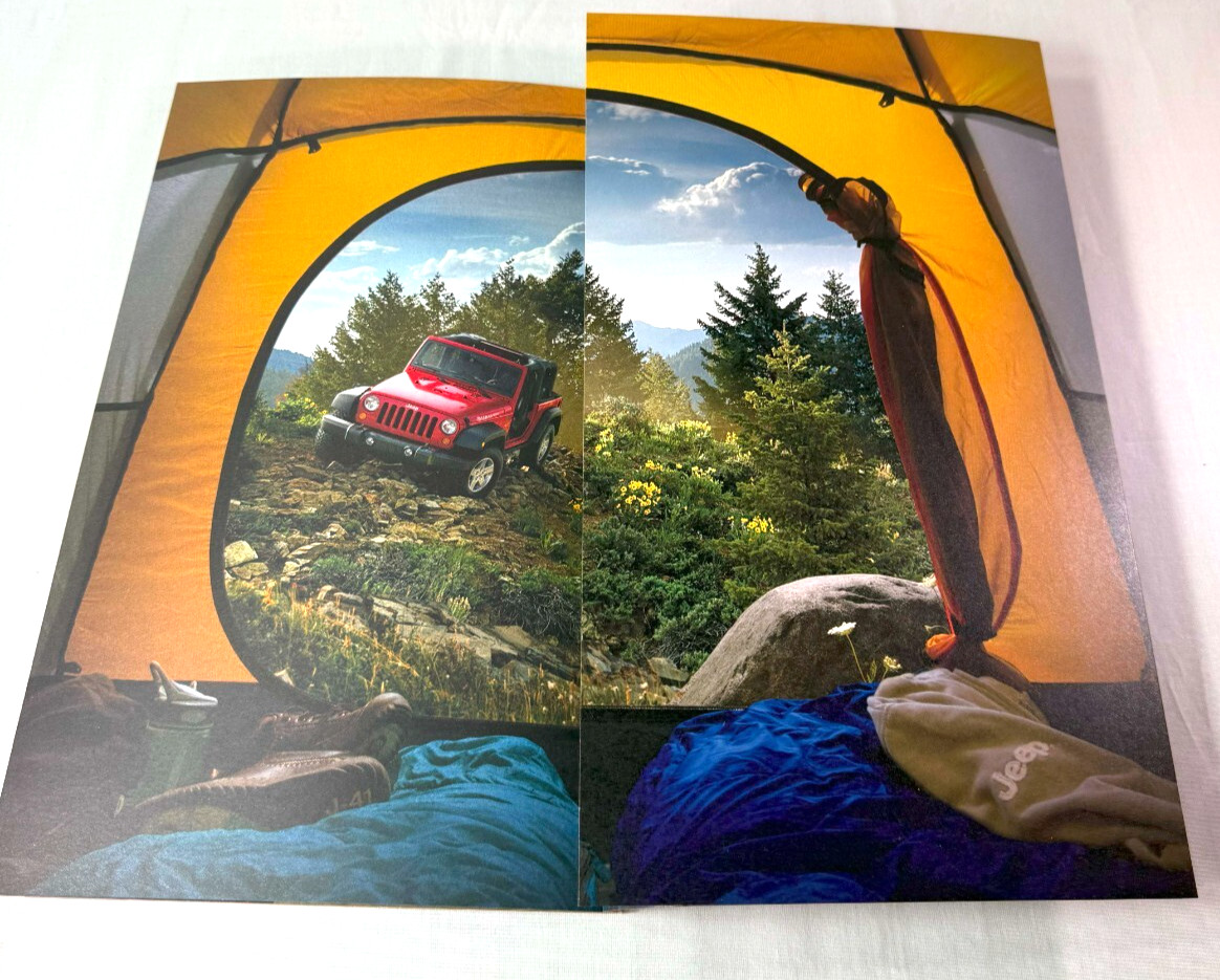 2012 Jeep Wrangler Original Car Sales Brochure / Catalog Inc Small Pocket Insert