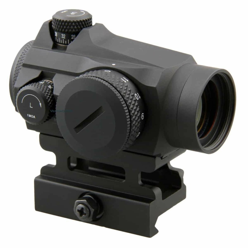 Vector Optics 1x22 Micro Red Dot Sight w/ QD Riser Mount & Low Profile Base g2