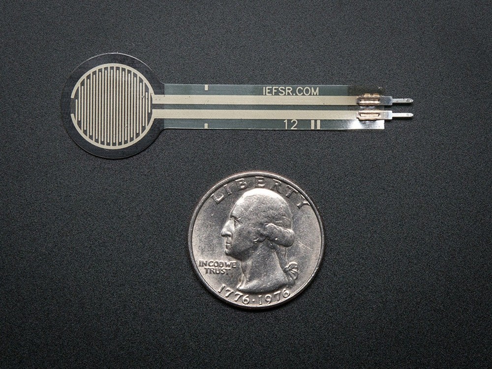 Adafruit Round Force-Sensitive Resistor (FSR) - Interlink