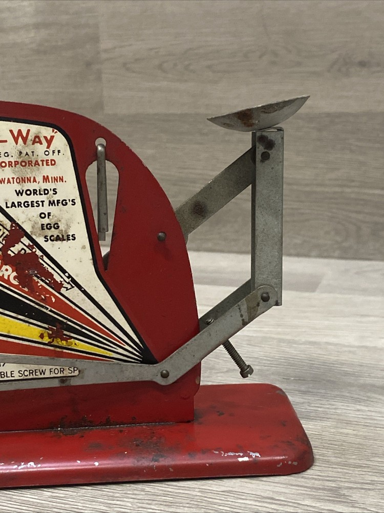 Vintage Jiffy Way Egg Scale