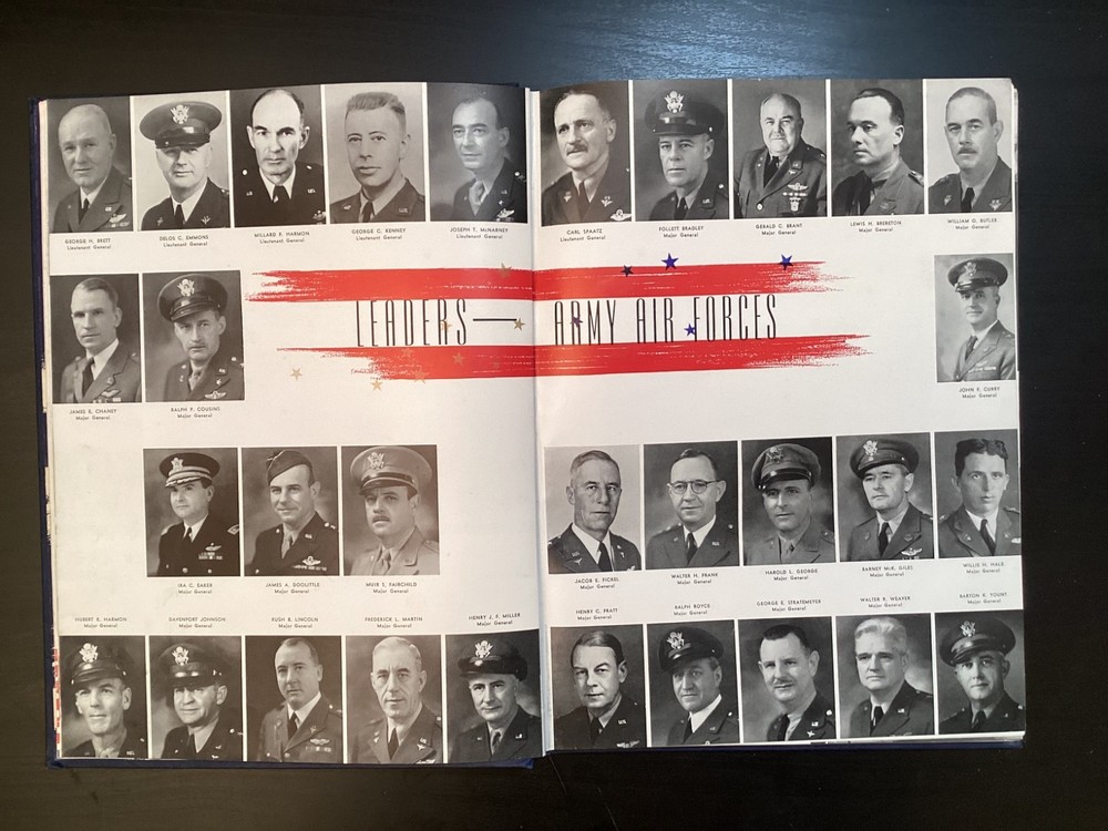 WWII Army Air Force Walnut Ridge Basic Flying School 1943 CLASS 43-E HC Book