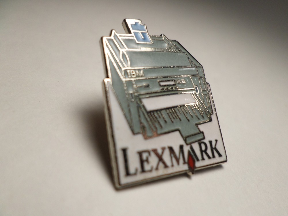 IBM Lexmark Lapel Pin